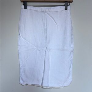 Dolce & Gabbana White Pencil Skirt – Size 40